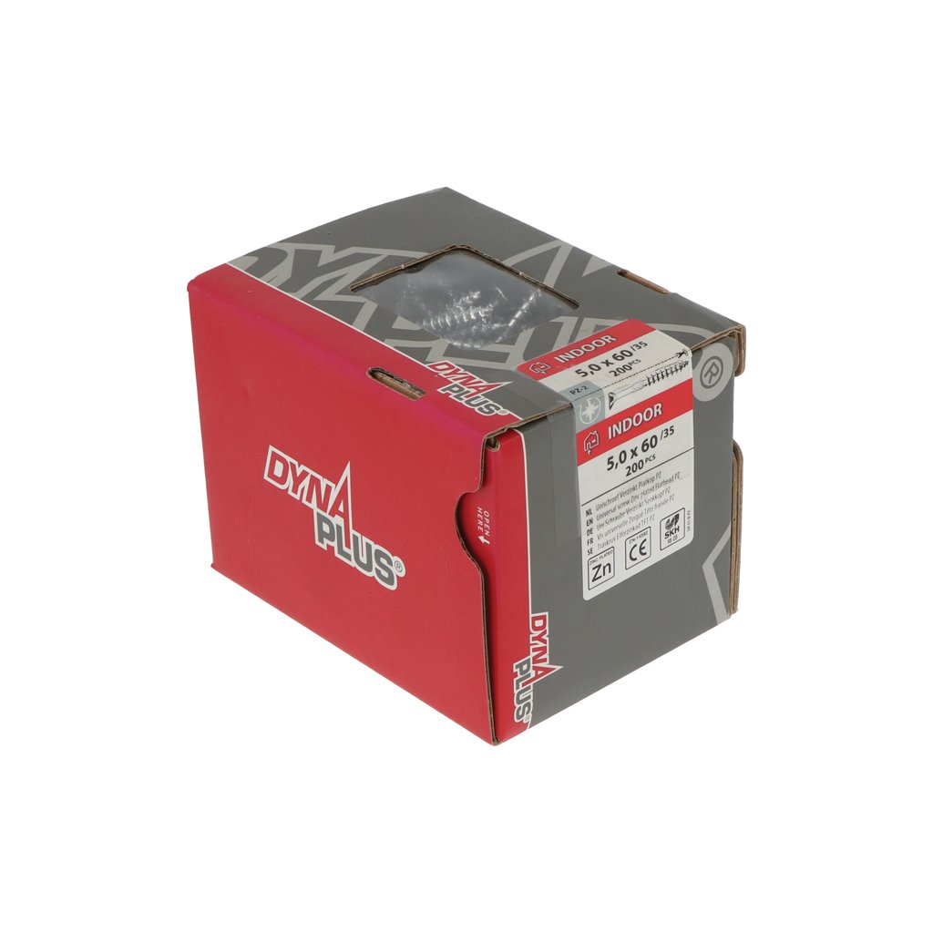 Dynaplus Unischroef Vz Pk PZ2 5.0X60 35 | 200 stuks 0280.01.42001