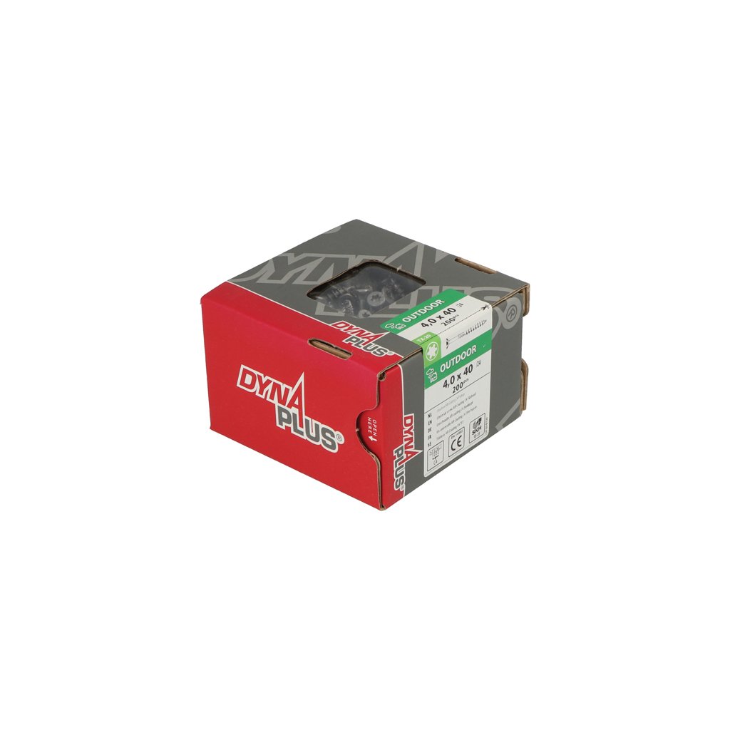 Dynaplus Unischroef Ar-Coating Pk Torx TX20 4.0X40/24 | 200 stuks - 0281.08.25602