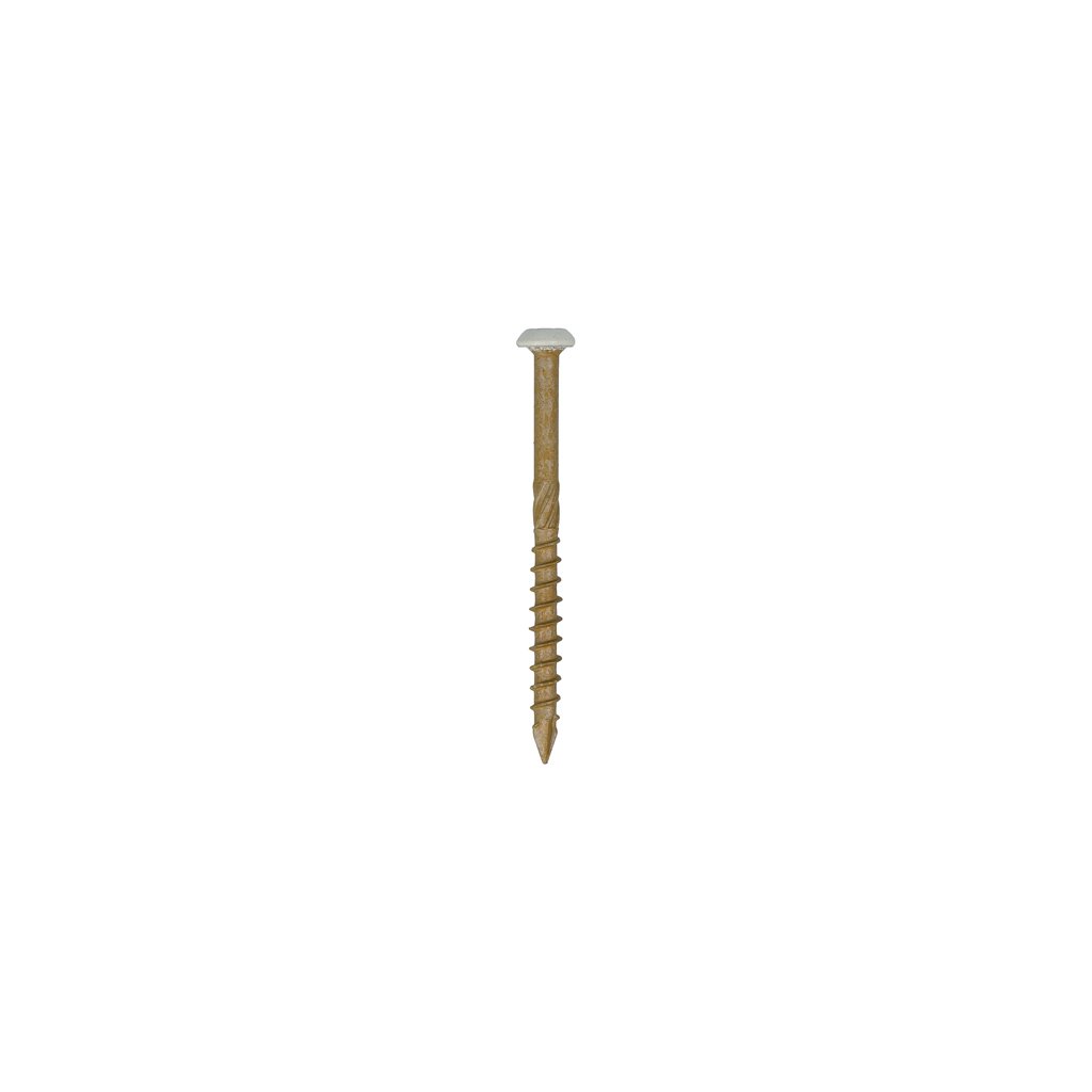 Dynaplus Gevelschroef Ar-Bronze Ck Witte Kop Torx TX15 4.0X50 28  | 200 stuks 0284.08.25908