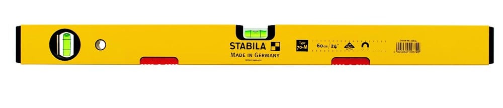 Stabila Waterpas, 70M Blok, Magneet 60cm - 02874