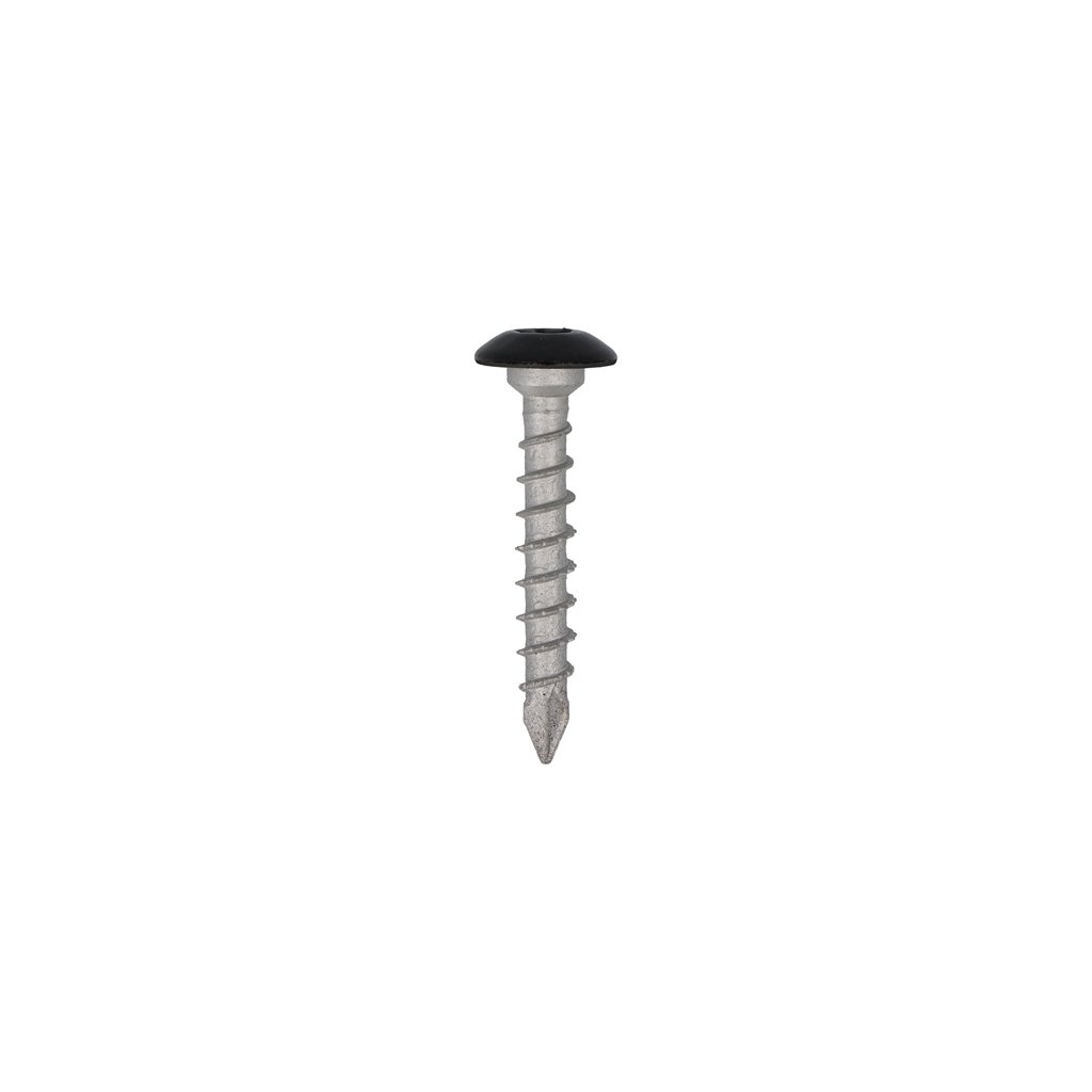 Dynaplus Tuinbeslagschroef Ar-Silver Ovk Zwarte Kop Torx TX30 6.0X40 | 50 stuks 0288.08.49604