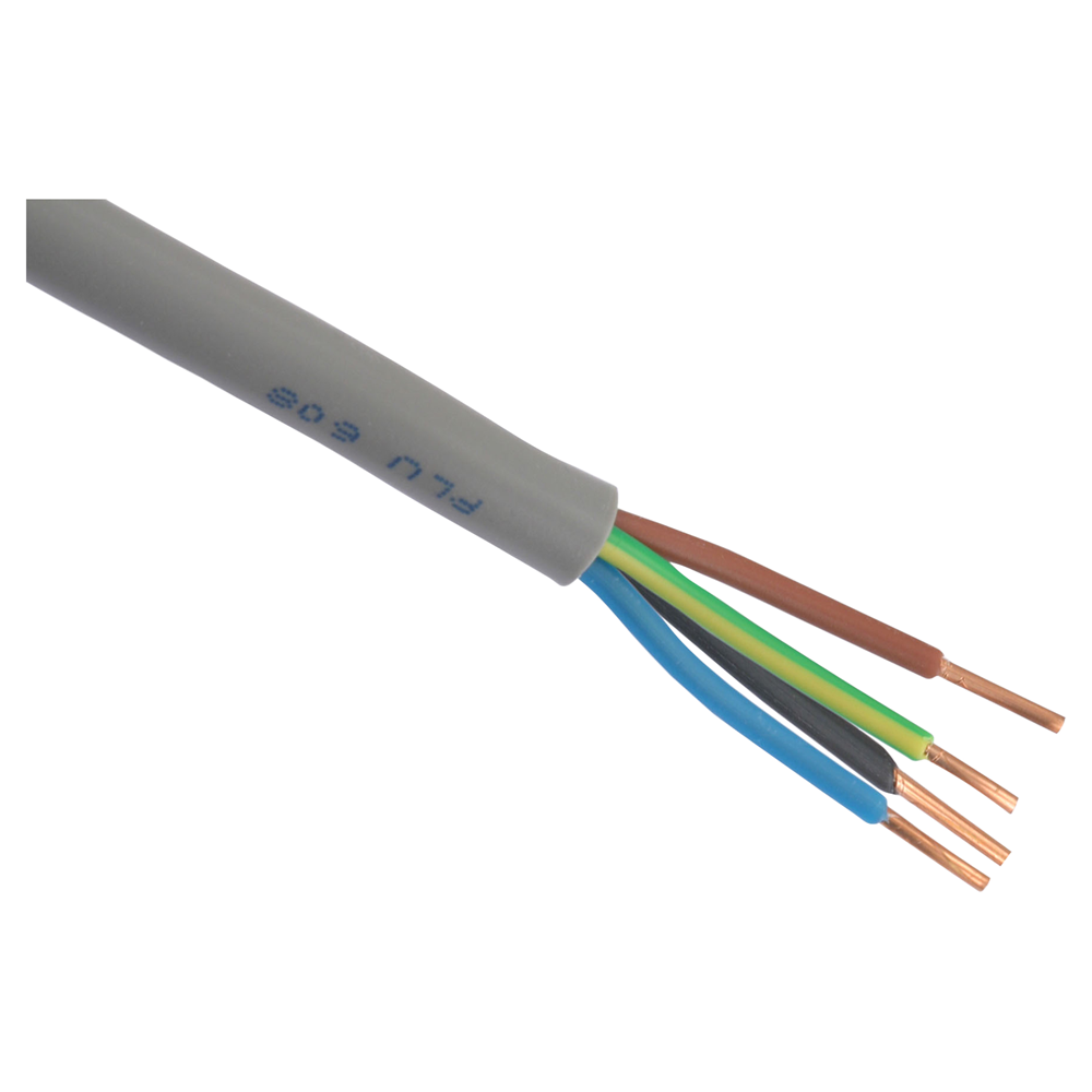 Q-Link Buitenkabel | XMVK | 4 x 2.5 mm² | 5 m | Grijs - 03.007.43