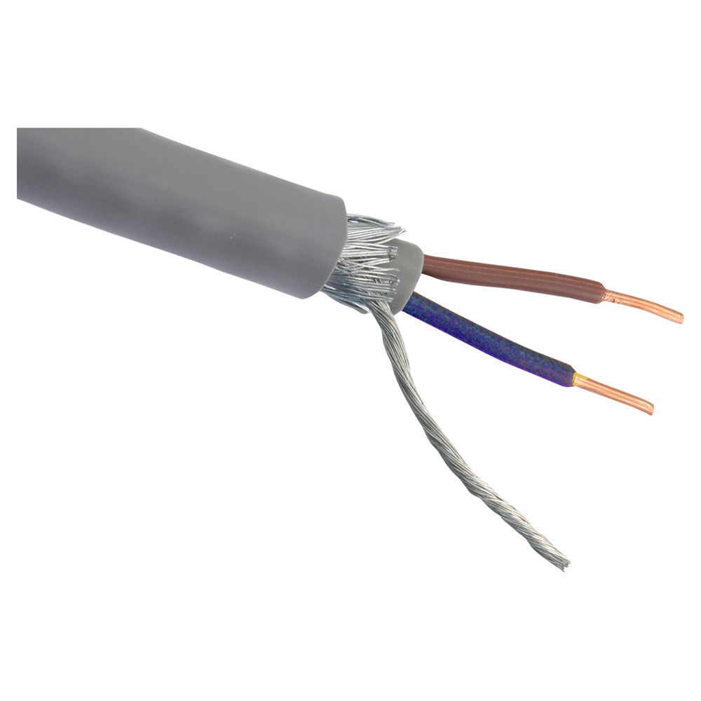 Q-Link Grondkabel | XMVK-AS | 2 x 2.5 mm² | 5 m | Grijs - 03.007.45