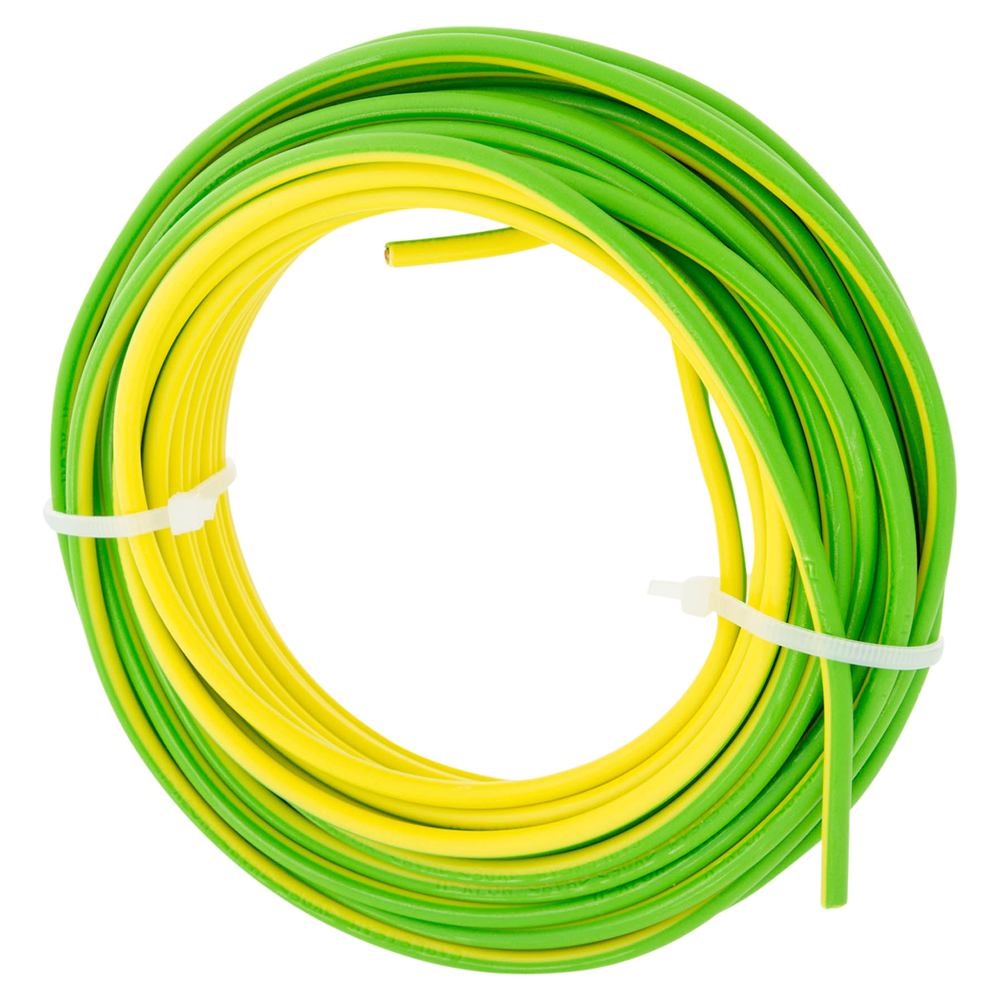 Q-Link Installatiedraad | VD | 2.5 mm² | 10 m | Geel/groen - 03.030.11 afbeelding