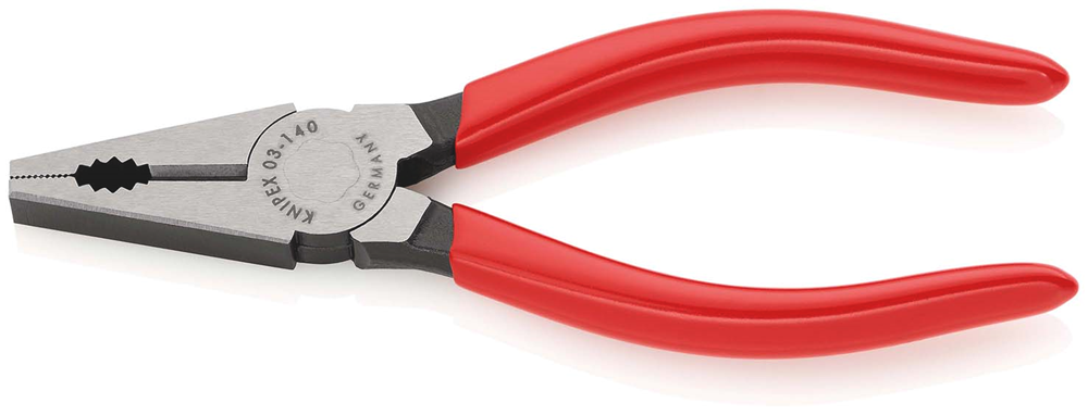 Knipex Kombitang | Kunststof bekleed | Zwart geatramenteerd | Lengte 140 mm - 03 01 140 EAN