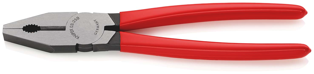 Knipex Kombitang | Kunststof bekleed | Zwart geatramenteerd | Lengte 250 mm - 03 01 250 EAN