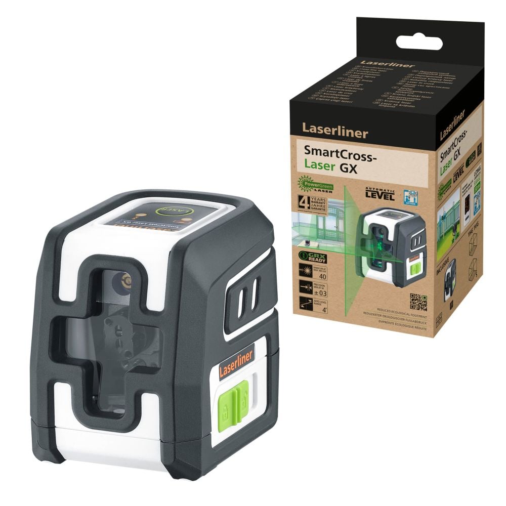 Laserliner SmartCross-laser Kruislijnlaser GX Green - 036.730E
