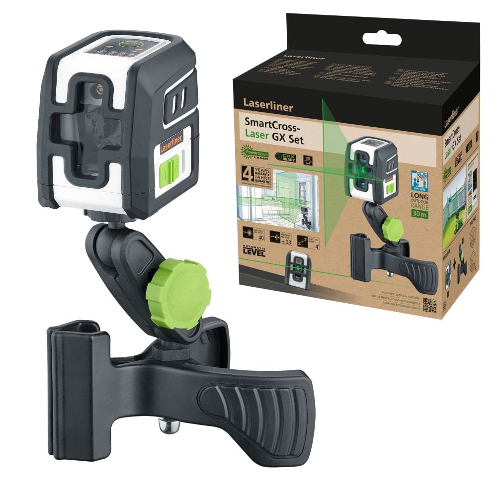 Laserliner SmartCross-Laser GX Set Kruislijnlaser 036.731E