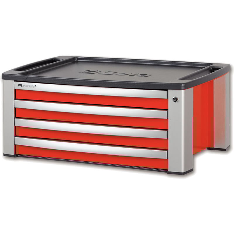 Beta C39T Rood Gereedschapskist met vier laden 039000103