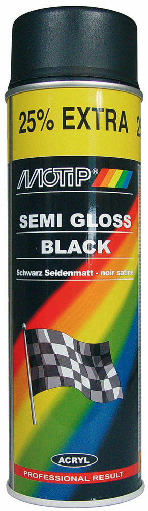 MOTIP Zijdeglans | Zwart |500ml 04001