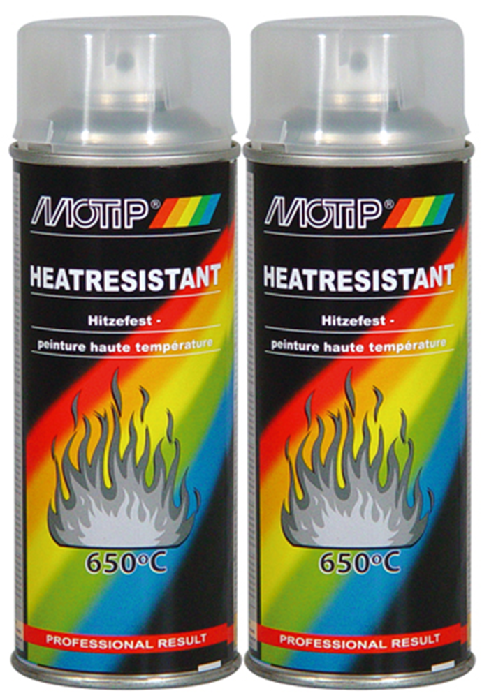 MOTIP Hittebestendige lak | Blank | 400ml 04033