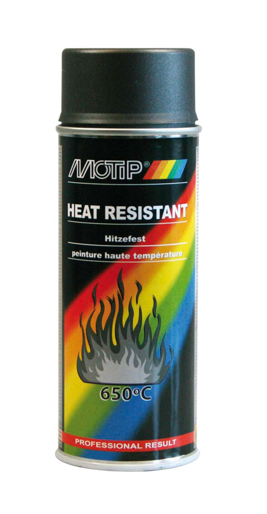MOTIP Hittebestendige Lak | Antraciet | 400ml 04037