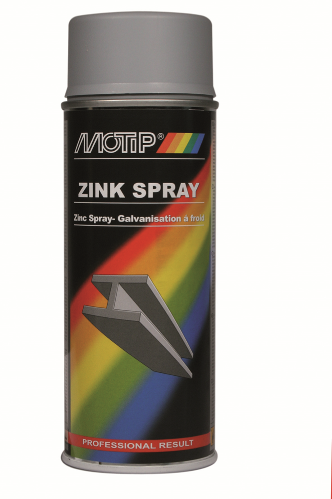 MOTIP Zinkspray | Grijs | 400ml 04061