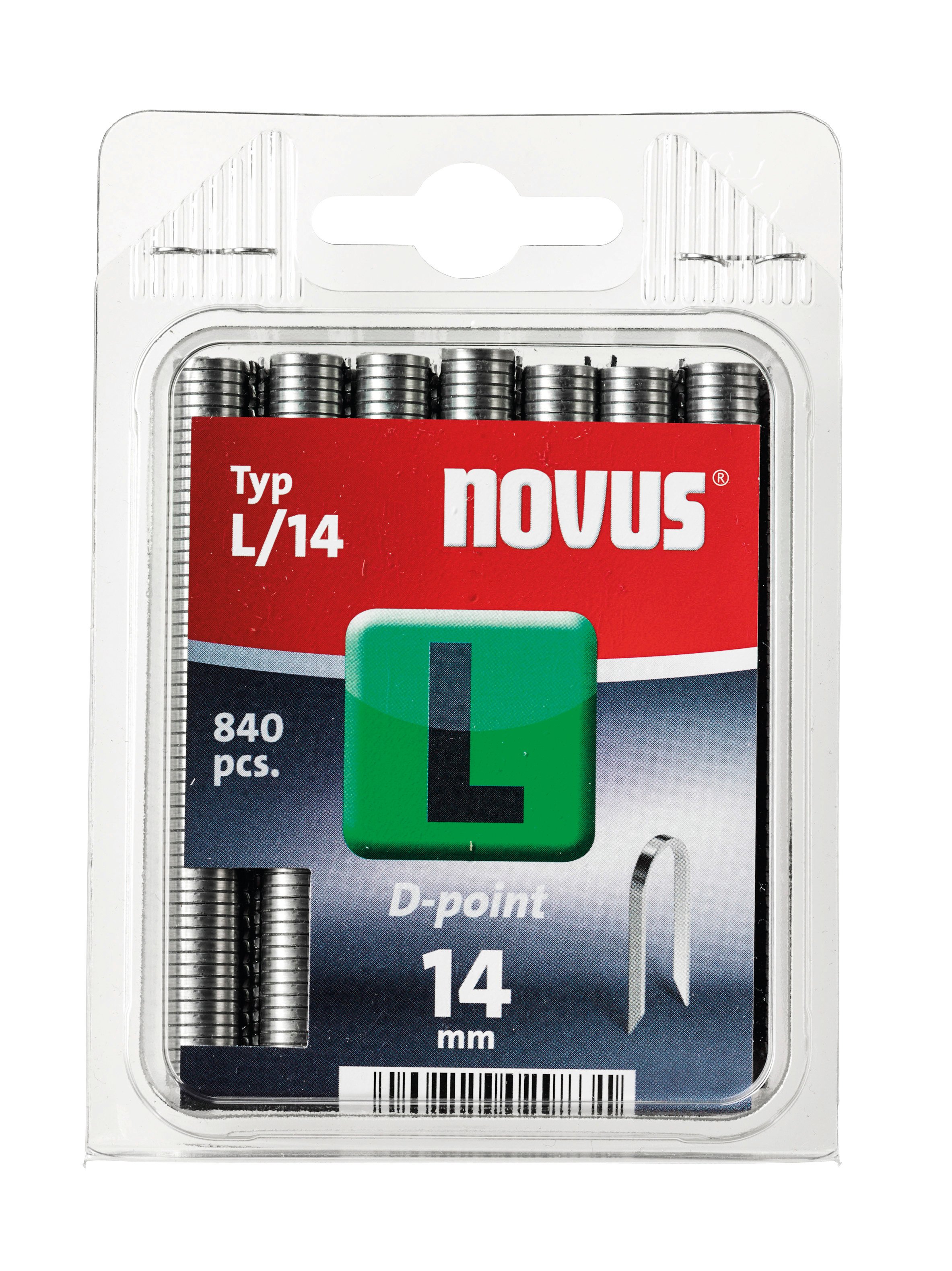 Novus Ronde nieten L-14mm, 840 st. verzinkt - 042-0727 042-0727