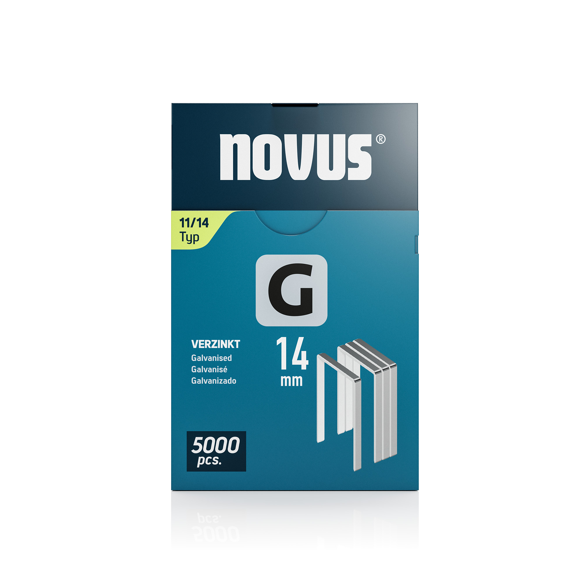 Novus Nieten G11/14mm | 5000 stuks - 042-0758 042-0769