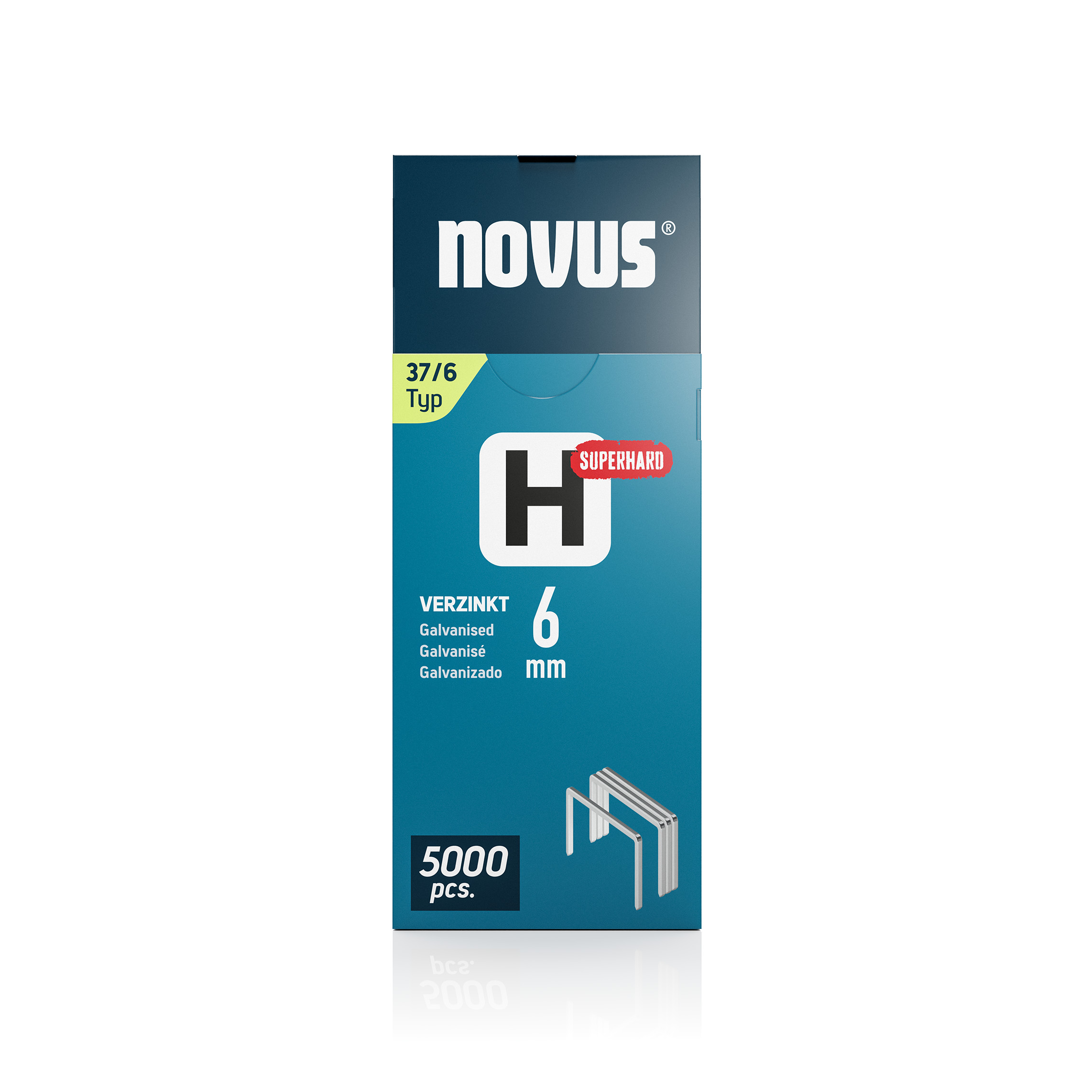 Novus Dundraad nieten H 37/6mm | | 5000 stuks - 042-0535 - 042-0770
