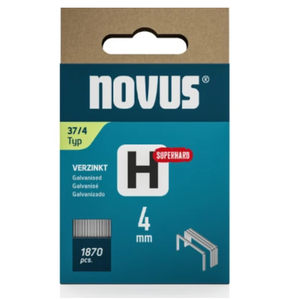 Novus Dundraad nieten H 37/4mm Superhard (1.870 stuks) - 042-0368 042-0783