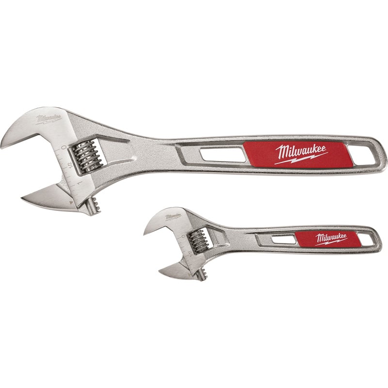 Milwaukee Accessoires Engelse sleutel Twin Pack 150/250mm -2pc - 48227400