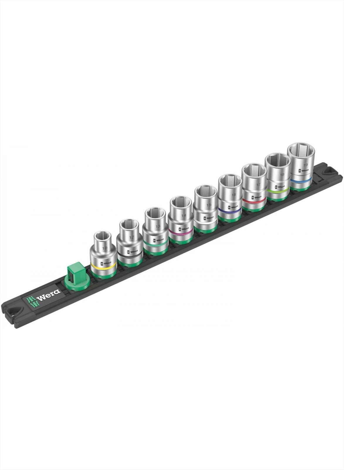 Wera Dop-magneetstrip C 4 Zyklop doppenset | 1/2"-aandrijving | 9-delig - 05005460001