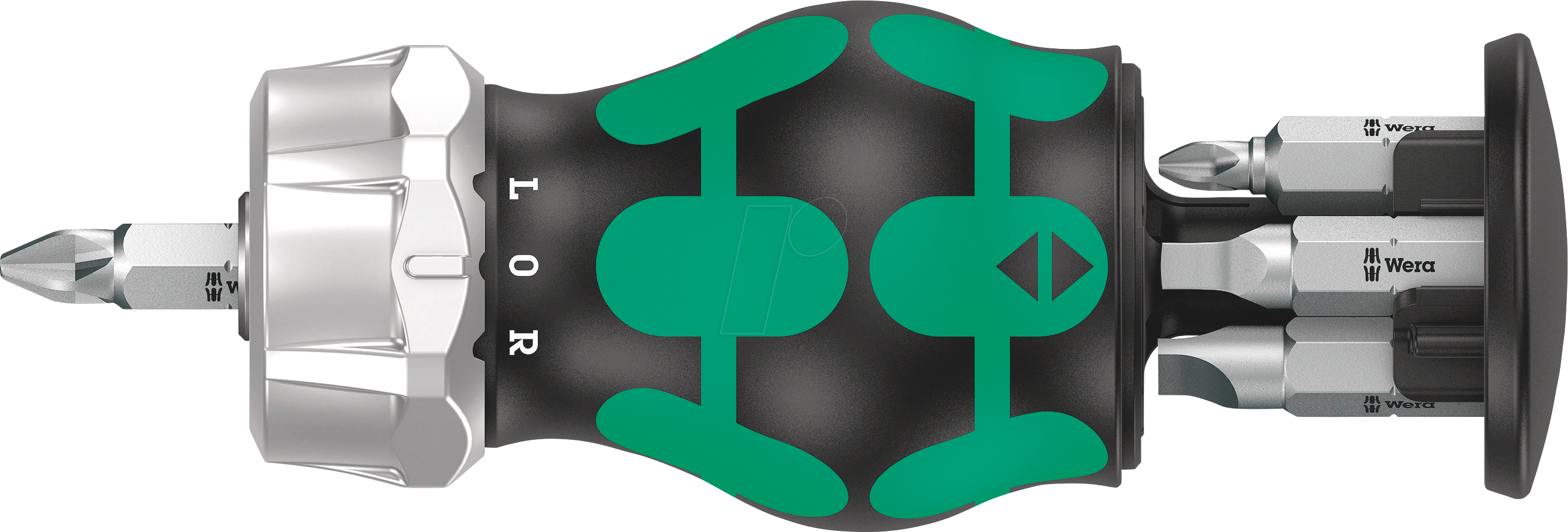 Wera 05008886001 | Kraftform | Kompakt Stubby Magazin RA 4 | 6-delig - 05008886001