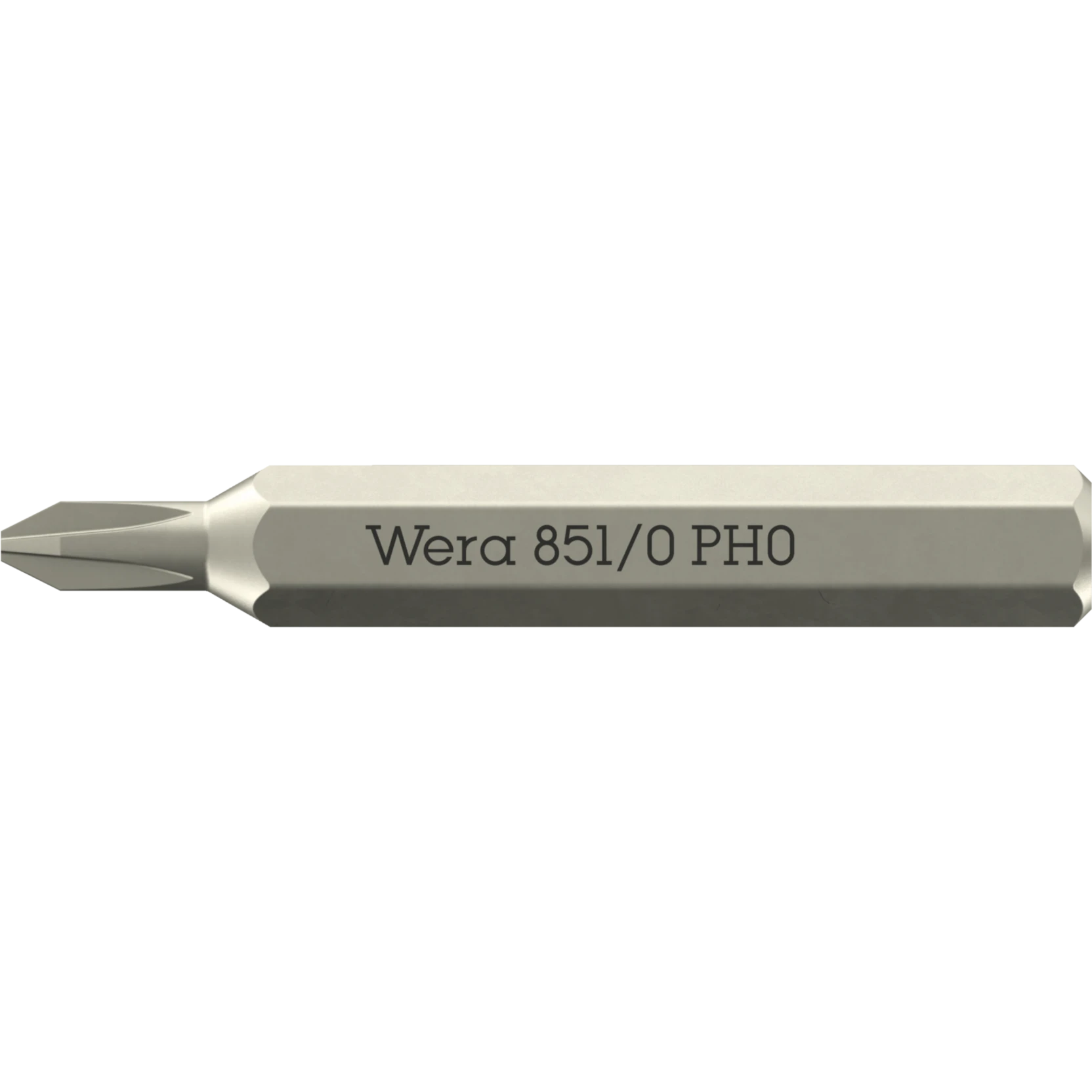 Wera 851/0 Micro bits voor kruiskop Phillips | PH 1 x 30 mm - 05058122001