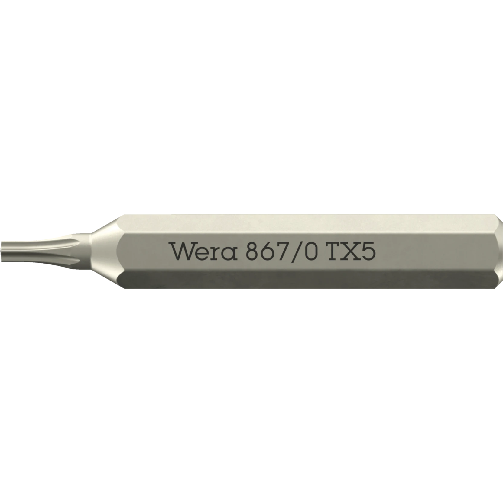 Wera 867/0 Micro bits voor binnen TORX® schroeven | TX 3 x 30 mm - 05058129001