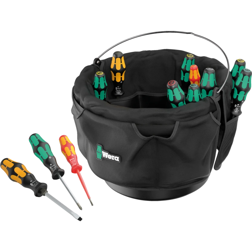 Wera 9559 Stoffen emmerinzet schroevendraaierset 1 | 13-delig - 05105100001