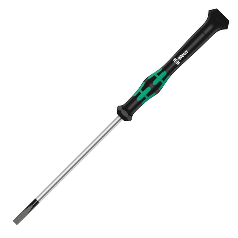 Wera 2035 Kraftform Micro Zaagsnede Schroevendraaier, 0.16 x 0.8 x 40 mm - 1 stuk(s) - 05117990001