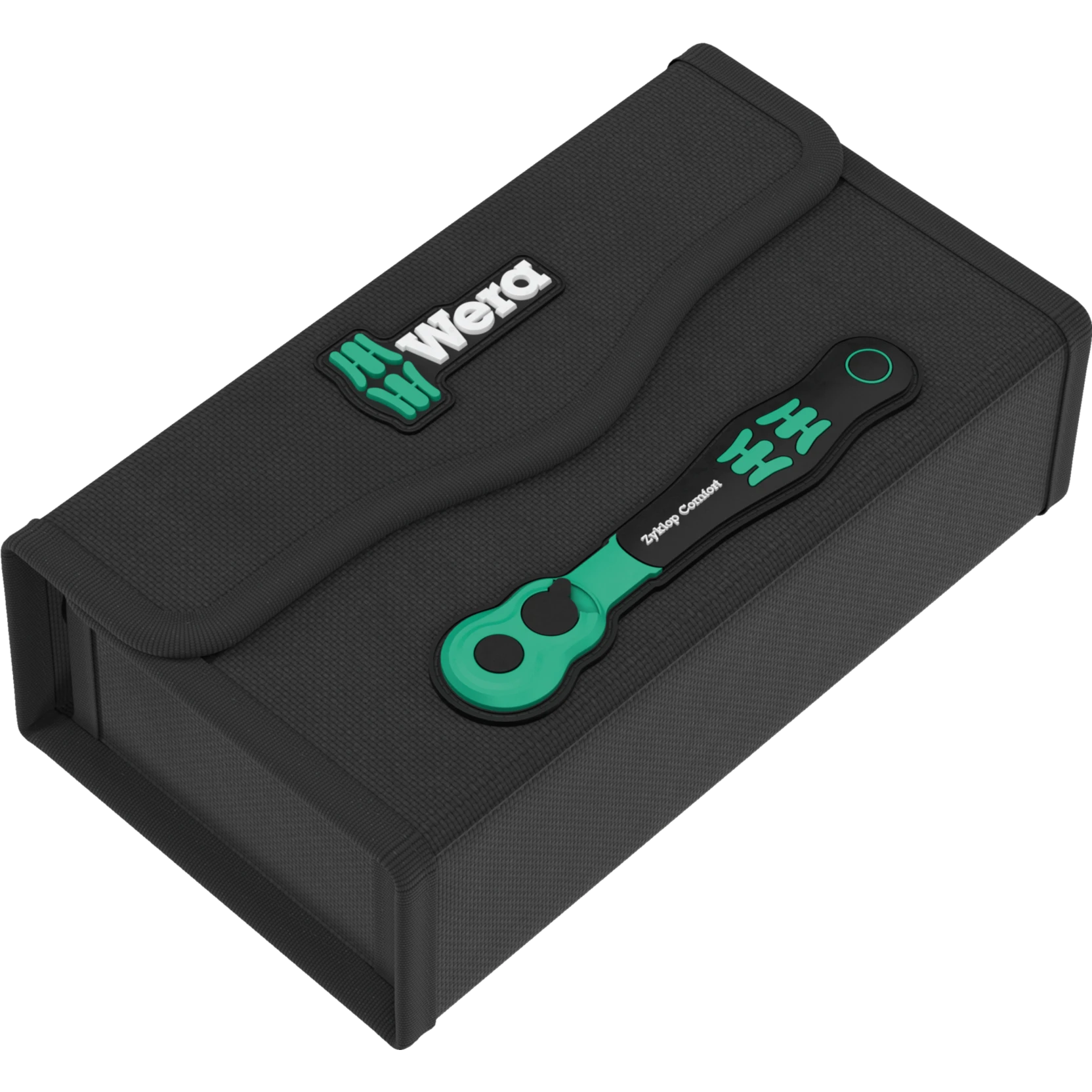 Wera 9585 Stoffen box Zyklop Comfort 1/4" | leeg | 170 x 90 x 45 mm - 05136417001