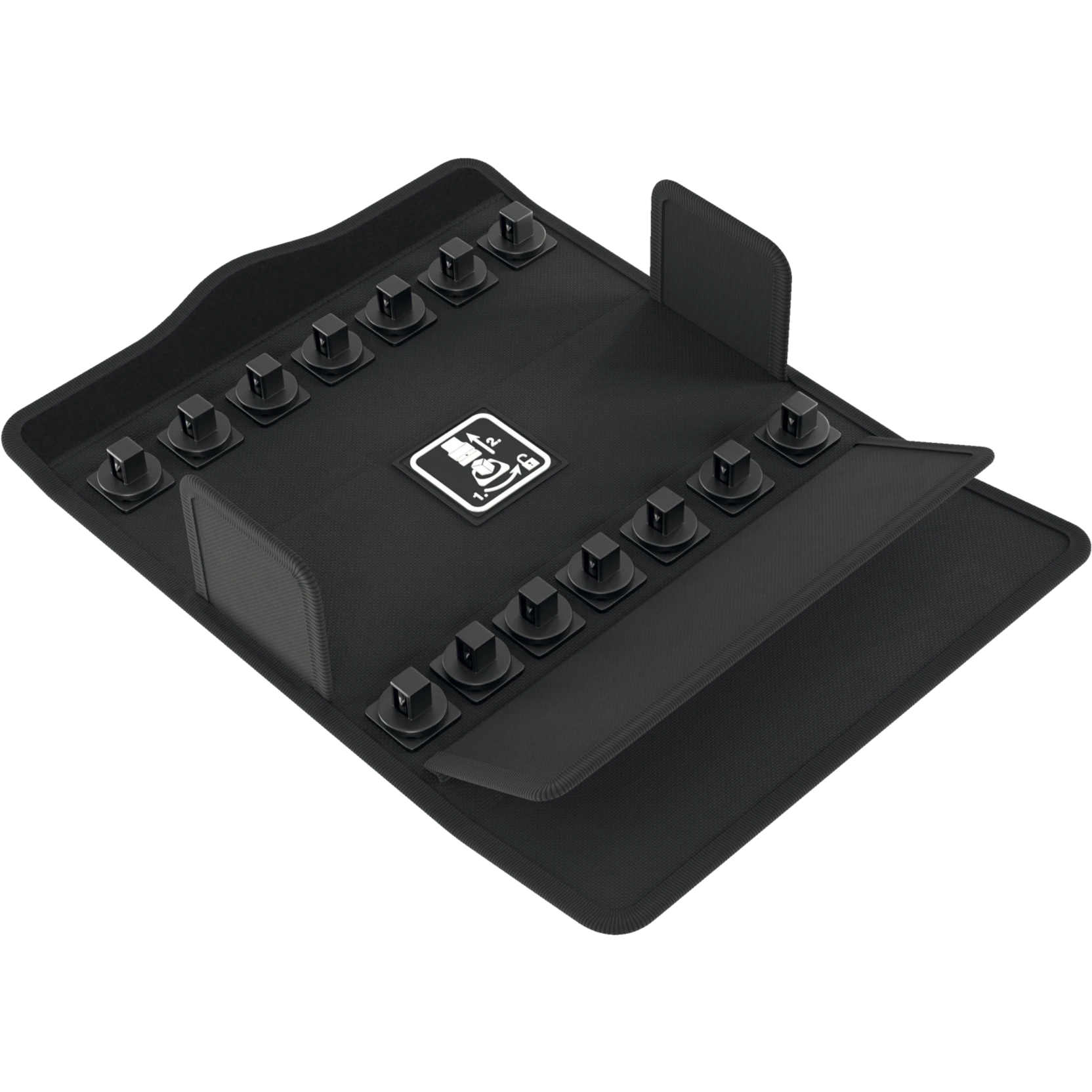 Wera 9572 stoffen box 8790 B Impaktor Deep Set 1 | zonder gereedschap | 213 x 136 x 78 mm - 05136549001