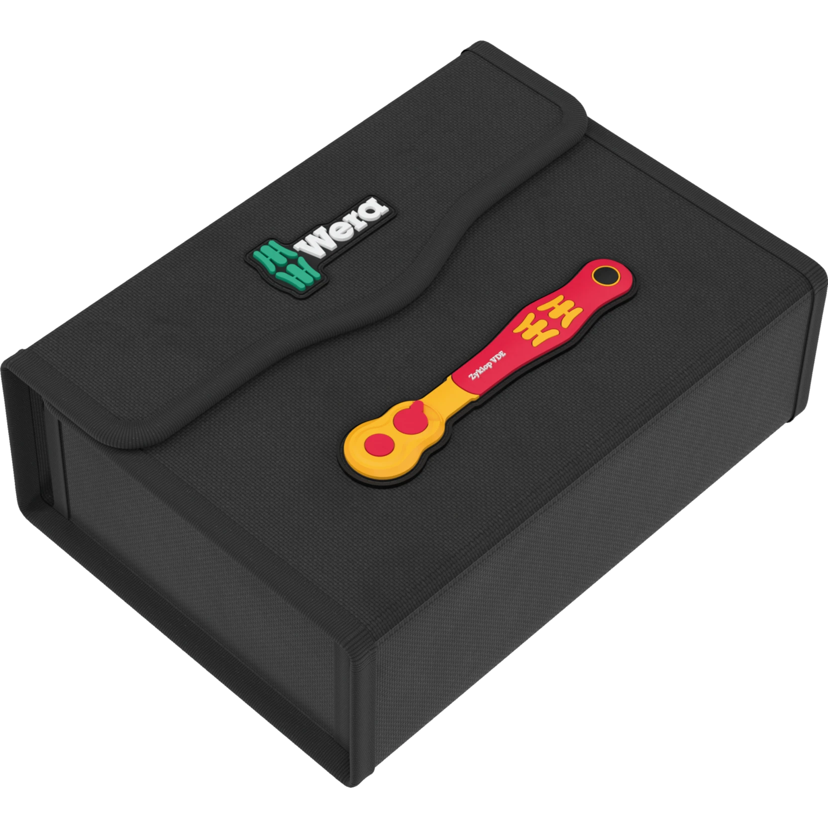 Wera 9586 Stoffen box 8007 A VDE Zyklop 1/4" | leeg | 190 x 130 x 55 mm - 05136558001