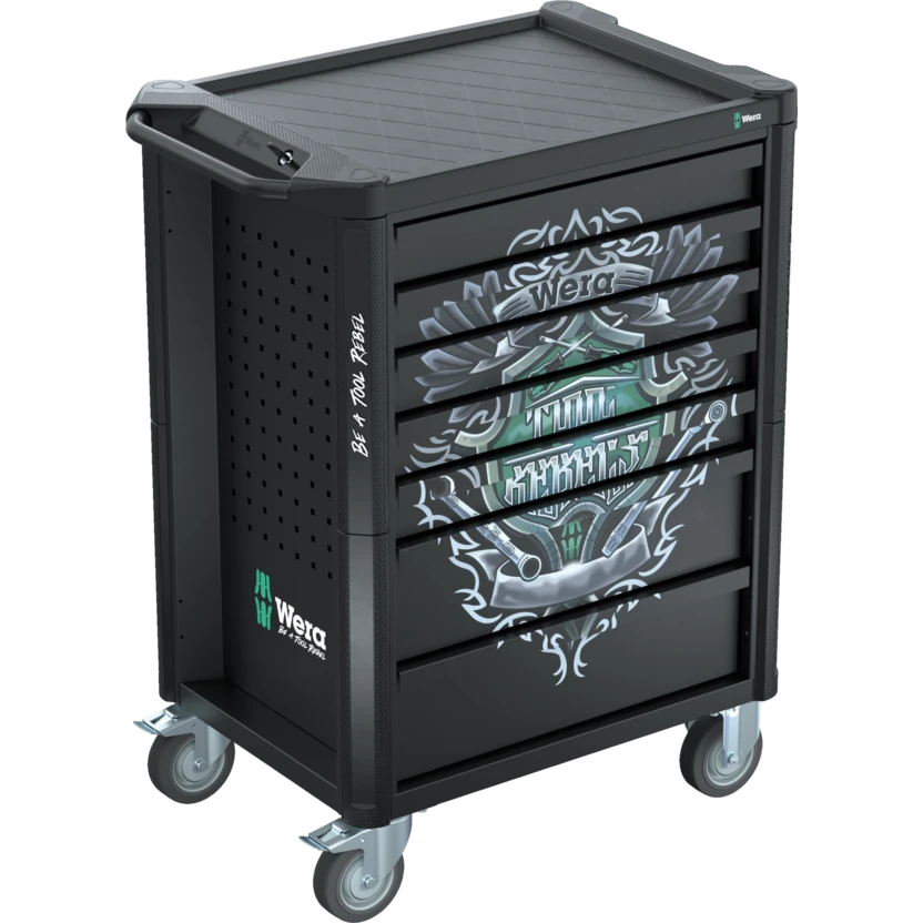 Wera 9800 Tool Rebel gereedschapswagen | zonder gereedschap | 785 x 518 x 1020 mm - 05305851001