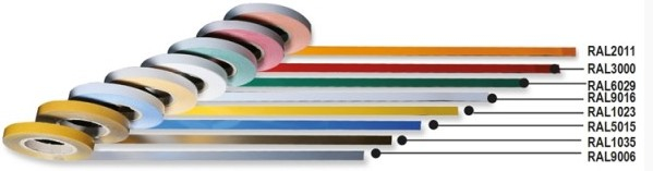 Beta Klevend gekleurde tape 25 m C55STR-R/3000 - 055000903