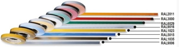 Beta Klevend gekleurde tape 25 m C55STR-S/9006 - 055000902