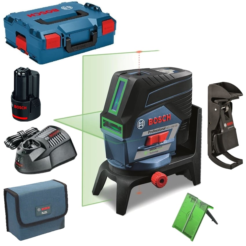 Bosch Blauw GCL 2-50 CG Professional Groene Lijnlaser - 0601066H00