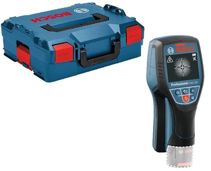 Bosch Blauw D-Tect 120 Multidetector Click & Go | zonder accu's en lader in L-boxx - 0601081308