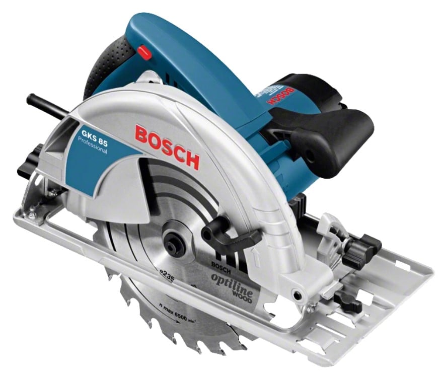 Bosch Blauw GKS 85 Handcirkelzaag | 2200 W | 235 mm | 5.000 min-1 - 060157A000