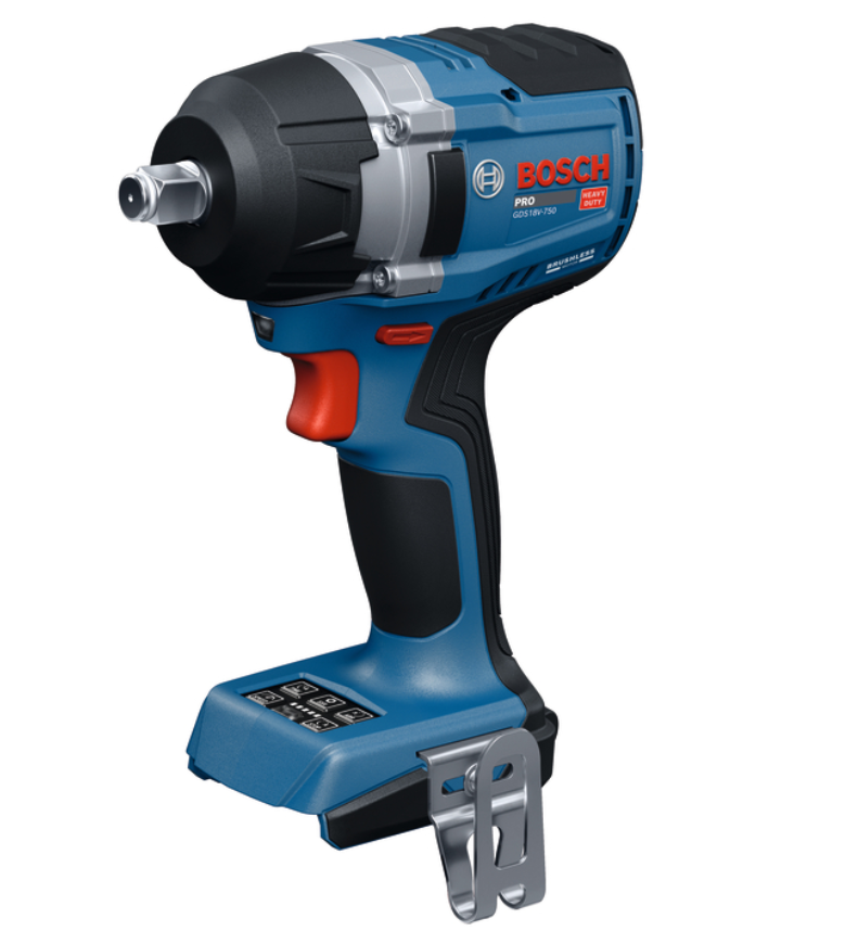 Bosch Blauw GDS 18V-750 Accu slagmoeraanzetter 18V | Zonder accu en lader | In doos - 06019L9100