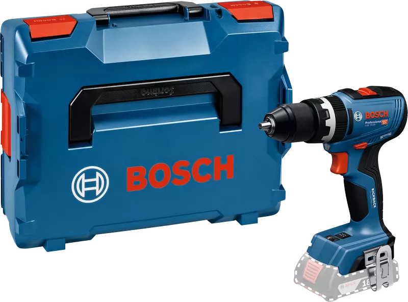 Bosch Blauw GSB 18V-65 Accu klopboorschroevendraaier | Exclusief Accu&apos;s en Lader (Accu en lader niet meegeleverd) - 06019N3301