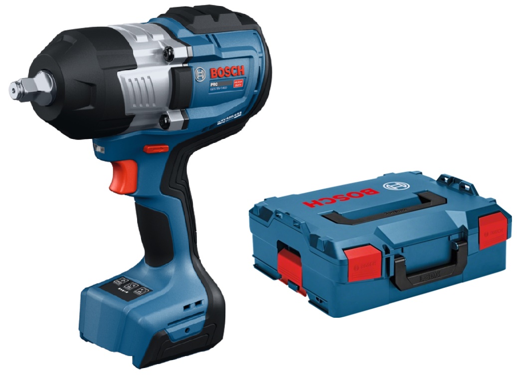Bosch Blauw GDS 18V-1400 Accu slagmoeraanzetter 18V | Zonder accu en lader | In L-Boxx - 06019R5001