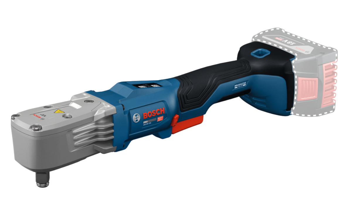 Bosch Blauw GRS 18V-330 Haakse accu slagmoeraanzetter 18V | Zonder accu en lader | In doos - 06019R9000