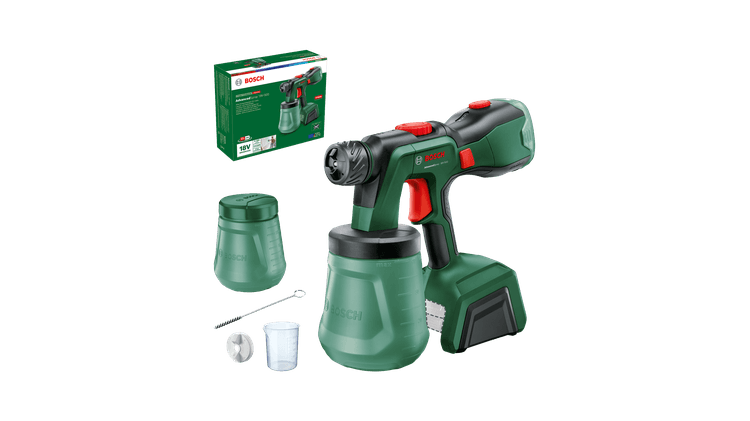 Bosch Groen AdvancedSpray 18V-500 Accuverfspuit | Zonder accu en lader - 0603208200