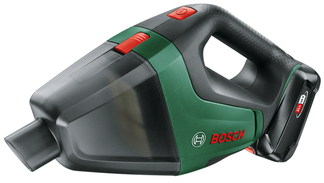 Bosch Groen UniversalVac 18 | Accu Handstofzuiger | 18 V | 0.5 L | Incl. accupack en lader | In doos - 06033B9103
