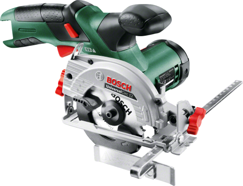 Bosch Groen UniversalCirc 12 Mini-handcirkelzaag | 12V | Zonder accu&apos;s en oplader - 06033C7003