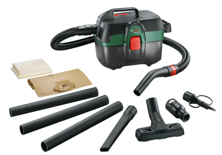 Bosch Groen AdvancedVac 18V-8 Accu Nat- en droogzuiger | 18 V | 8 liter | 29 l/s - 06033E1000