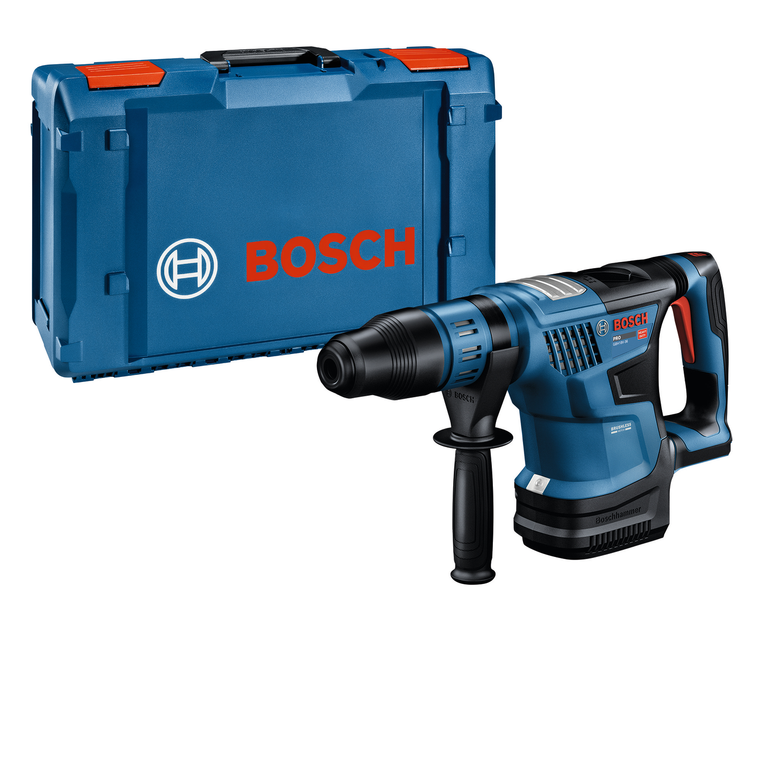 Bosch Blauw GBH 18V-36 Accu boorhamer 18V | Zonder accu en lader | In L-Boxx - 0611915100