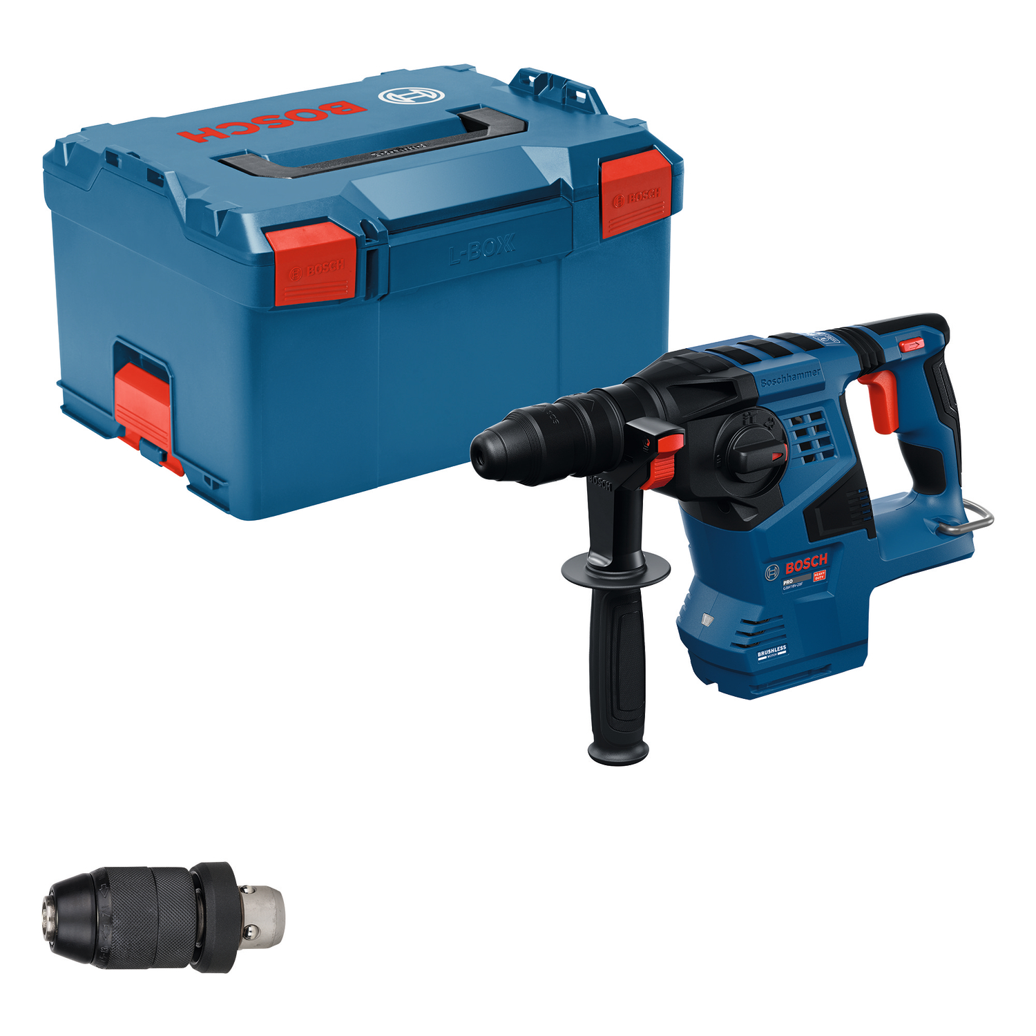 Bosch Blauw GBH 18V-28 F Accu boorhamer 18V | Zonder accu en lader | In L-Boxx - 0611921100