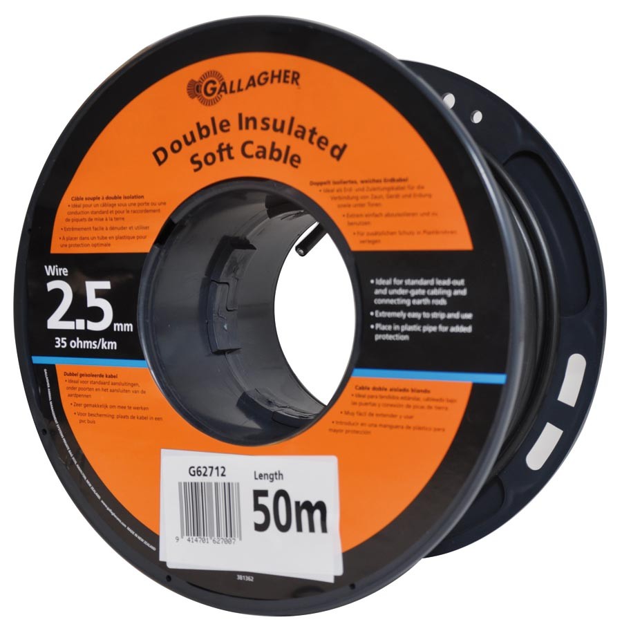 Gallagher Kabel 2,5mm 50m 35 Ohm/km - 062712 062712