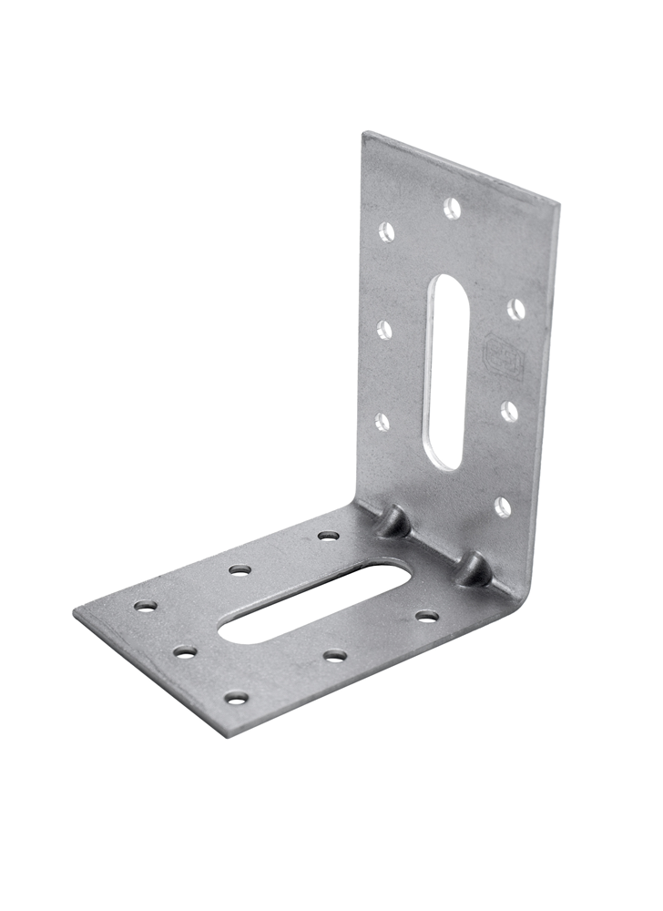 GB hoekanker met 2 rillen 80x100 60x2.5 zink magnesium | 100 stuks 17780032
