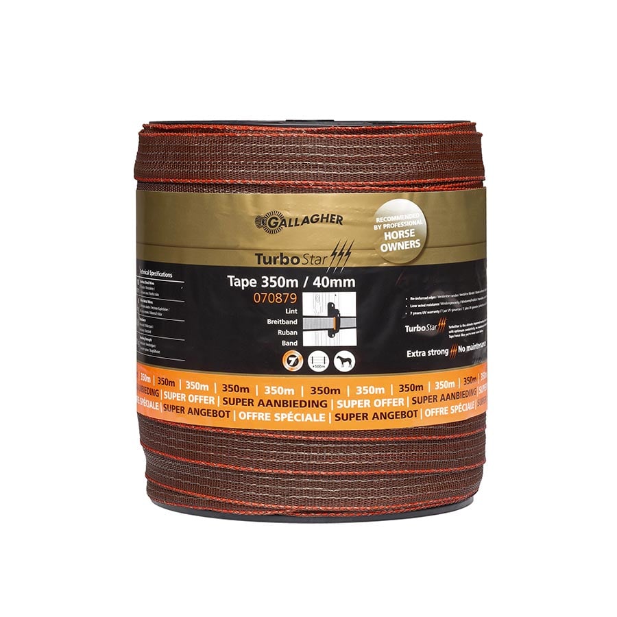 Gallagher TurboStar lint 40mm terra 350m - 070879 070879